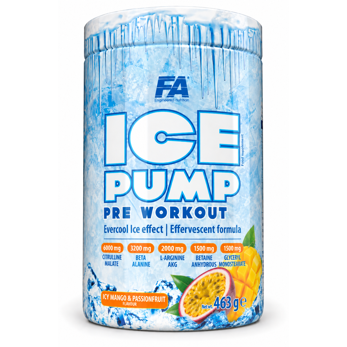 FA Nutrition ICE Pump Pre-Workout - 463g