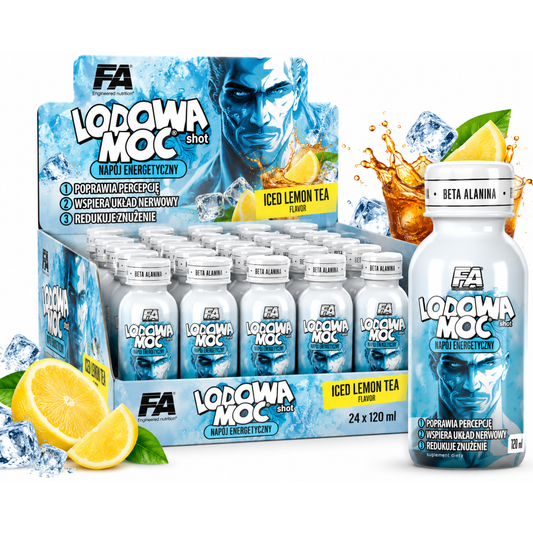 FA Nutrition Lodowa moc ICE-Shot 24x120ml Iced Lemon Tea