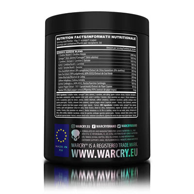 Genius Nutrition Warcry Shredz 30 Serv. 300g