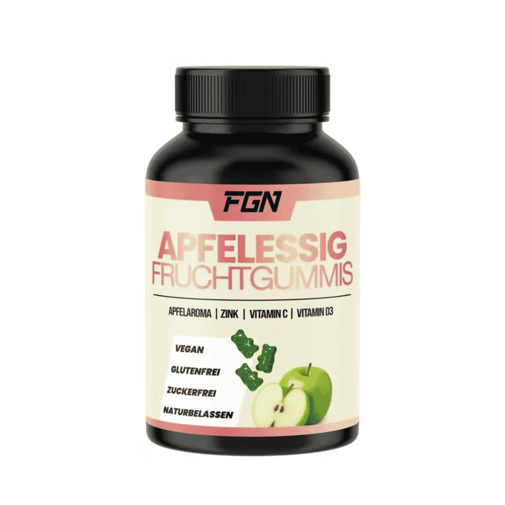 FGN Apfelessig 60 Fruchtgummies - SHOPOUTLET24. Der Protein und Supplement Dealer