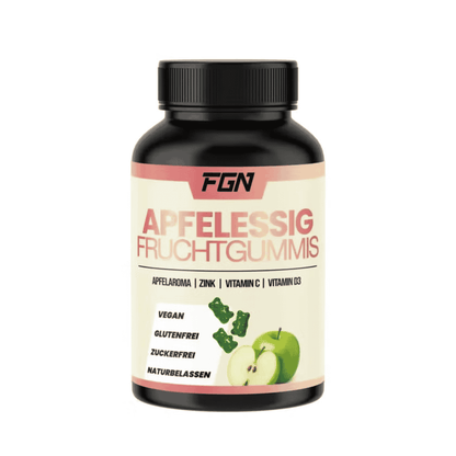 FGN Apfelessig 60 Fruchtgummies - SHOPOUTLET24. Der Protein und Supplement Dealer