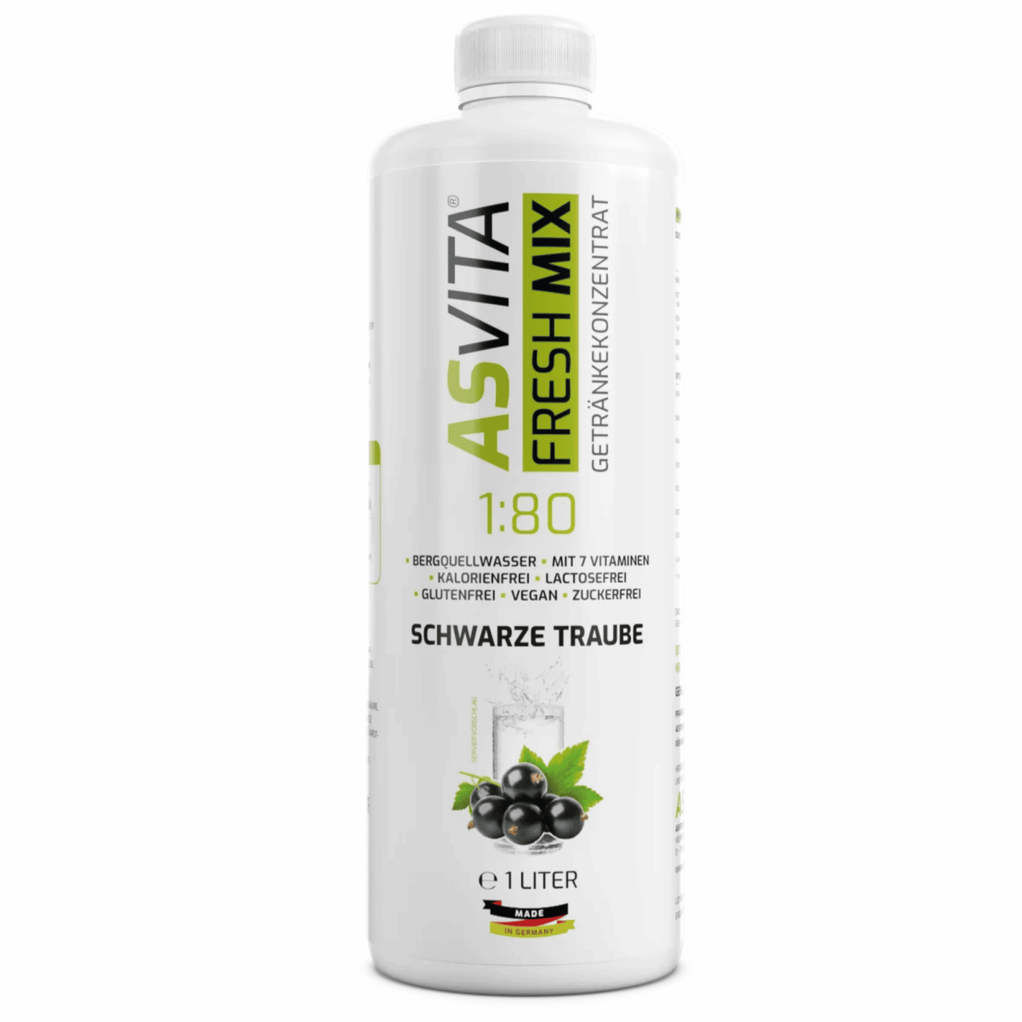 ASVita Fresh Mix Mineralgetränk 1/80 - 1L - SHOPOUTLET24. Der Protein und Supplement Dealer