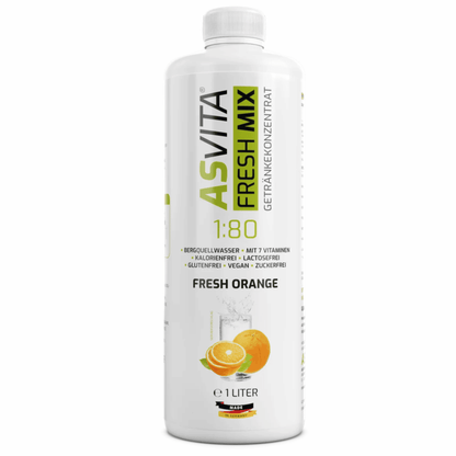 ASVita Fresh Mix Mineralgetränk 1/80 - 1L - SHOPOUTLET24. Der Protein und Supplement Dealer