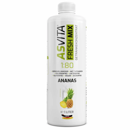 ASVita Fresh Mix Mineralgetränk 1/80 - 1L - SHOPOUTLET24. Der Protein und Supplement Dealer