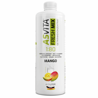 ASVita Fresh Mix Mineralgetränk 1/80 - 1L - SHOPOUTLET24. Der Protein und Supplement Dealer