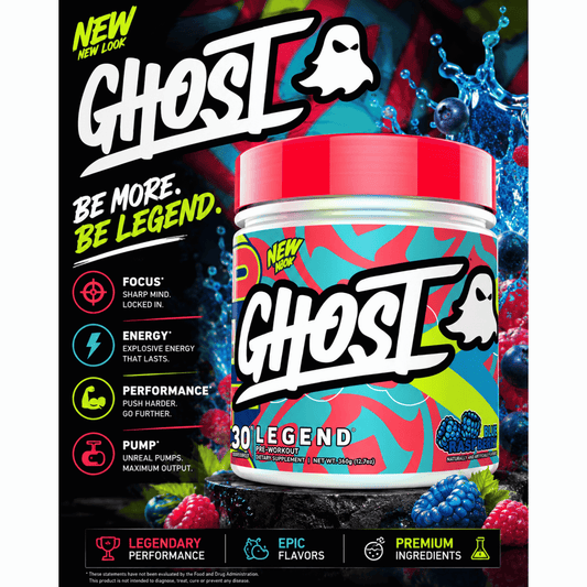Ghost Legend V4 30 Serv. 645g - SHOPOUTLET24. Der Protein und Supplement Dealer