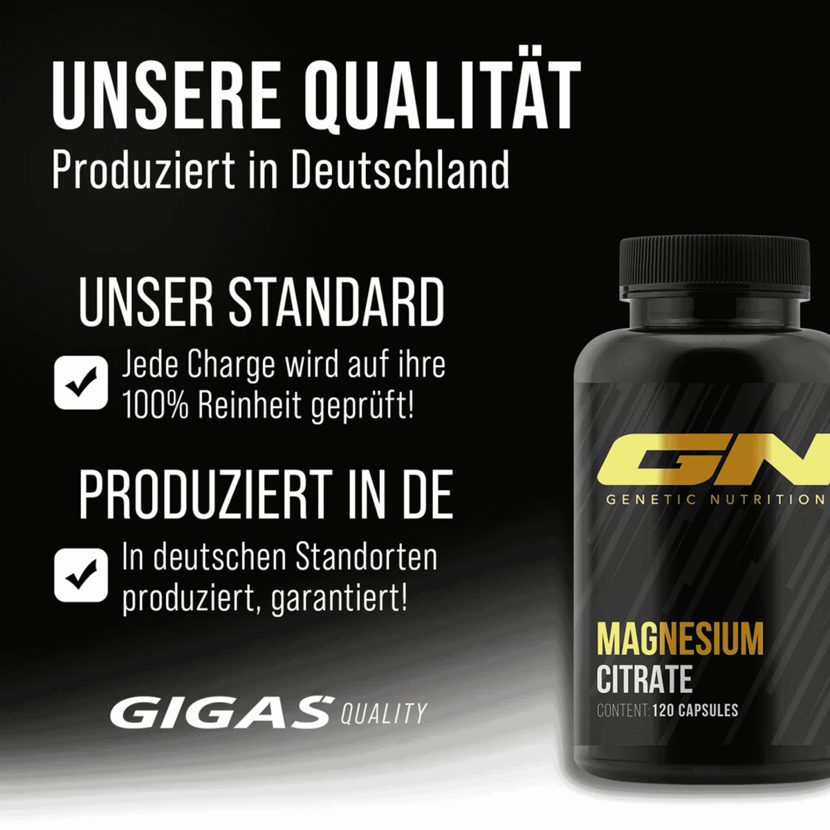 GN Magnesium Citrate 120 Kapseln - SHOPOUTLET24. Der Protein und Supplement Dealer