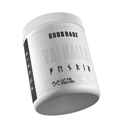 GODSRAGE Valhalla Fenrir White Pump 500g - SHOPOUTLET24. Der Protein und Supplement Dealer