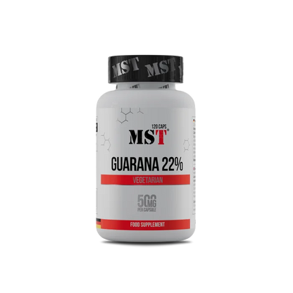 MST - Guarana 22% 120 Kapseln - SHOPOUTLET24. Der Protein und Supplement Dealer