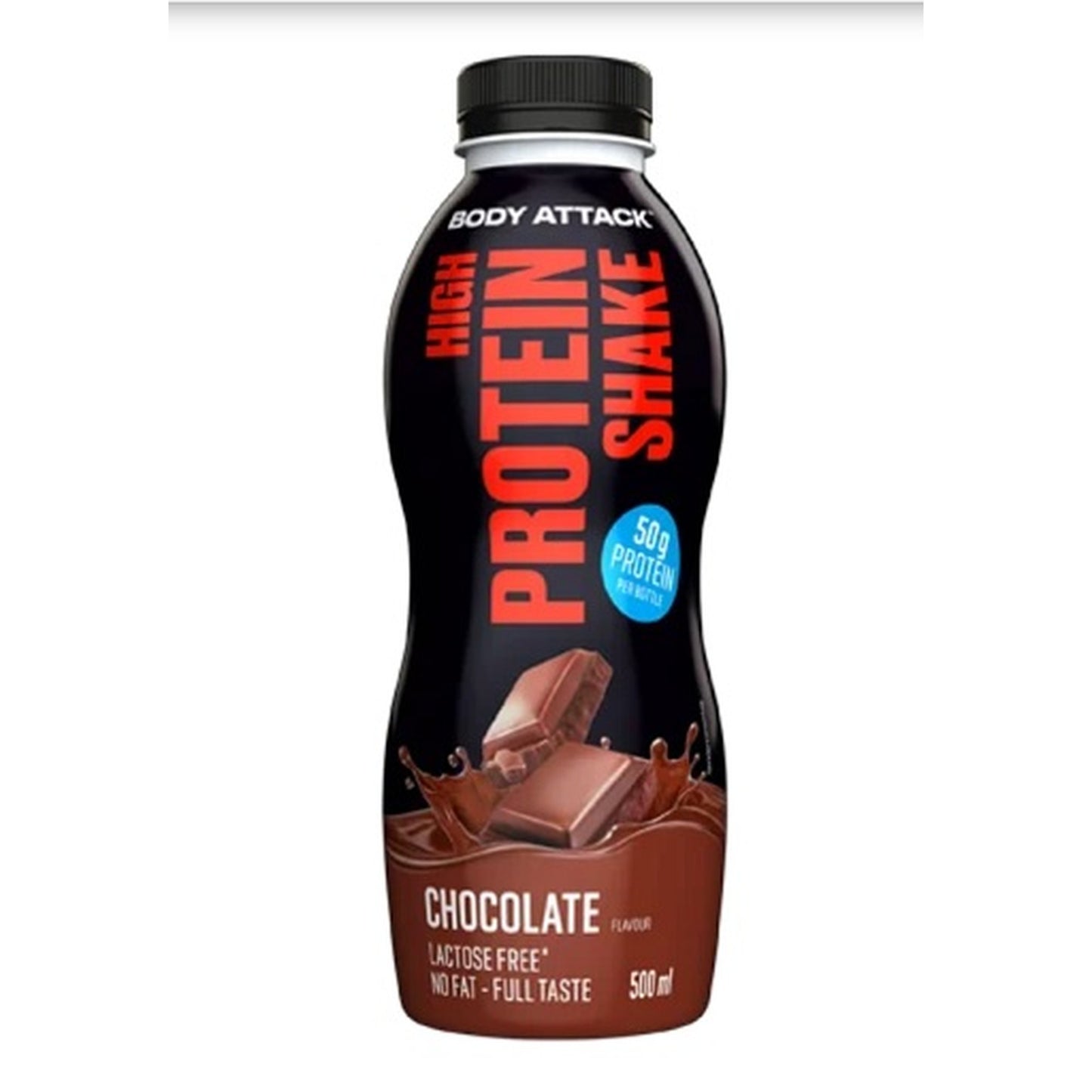 Body Attack High Protein Shake 12x500ml - SHOPOUTLET24. Der Protein und Supplement Dealer