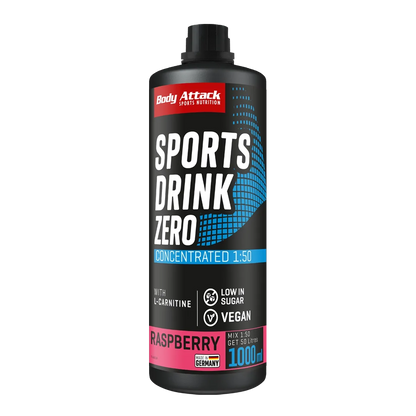 Body Attack Sports Drink Zero 1000 ml - SHOPOUTLET24. Der Protein und Supplement Dealer