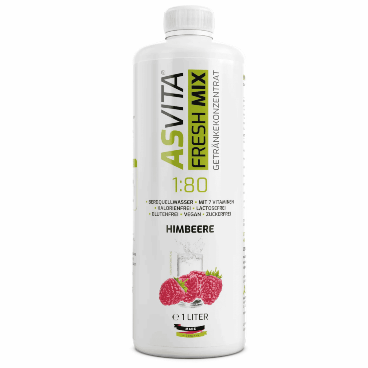 ASVita Fresh Mix Mineralgetränk 1/80 - 1L - SHOPOUTLET24. Der Protein und Supplement Dealer