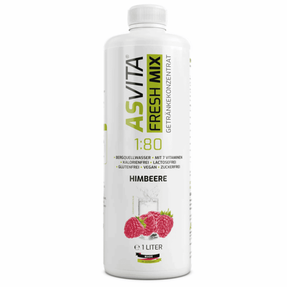 ASVita Fresh Mix Mineralgetränk 1/80 - 1L - SHOPOUTLET24. Der Protein und Supplement Dealer
