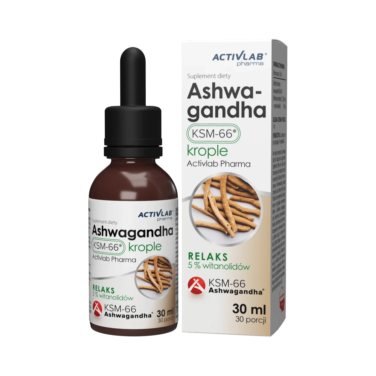 Activlab Ashwagandha KSM-66® Drops 30 ml