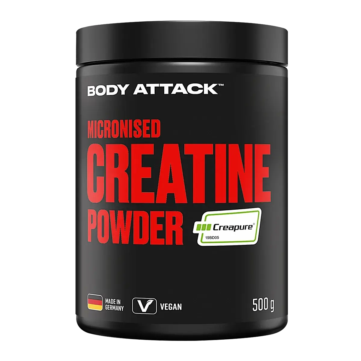 Body Attack Micronised Creatine Powder CREAPURE 500g