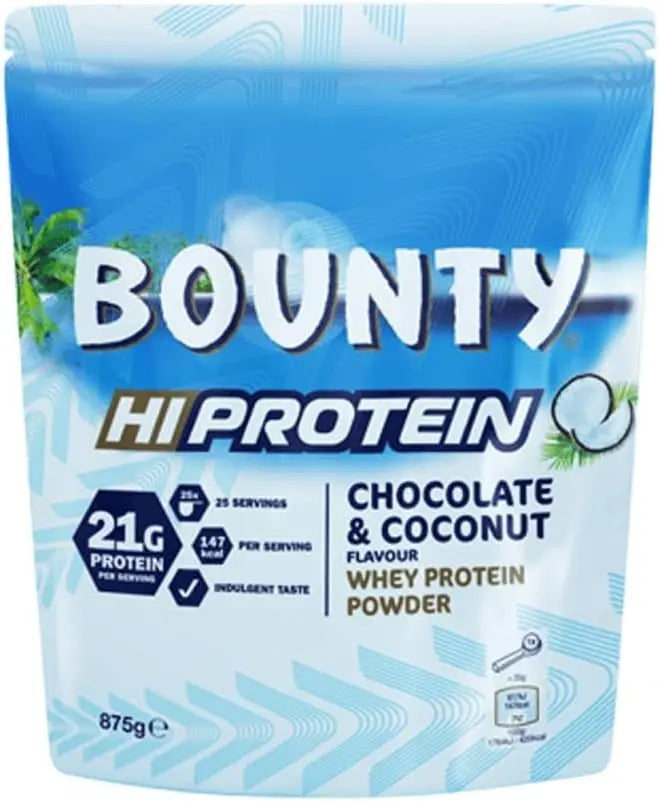 Bounty Protein Powder 875g/455g - Coconut - SHOPOUTLET24. Der Protein und Supplement Dealer