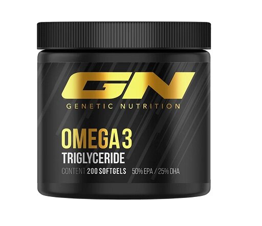 GN Triglyceride Omega 3 Sport Edition - 200 Softgels - SHOPOUTLET24. Der Protein und Supplement Dealer