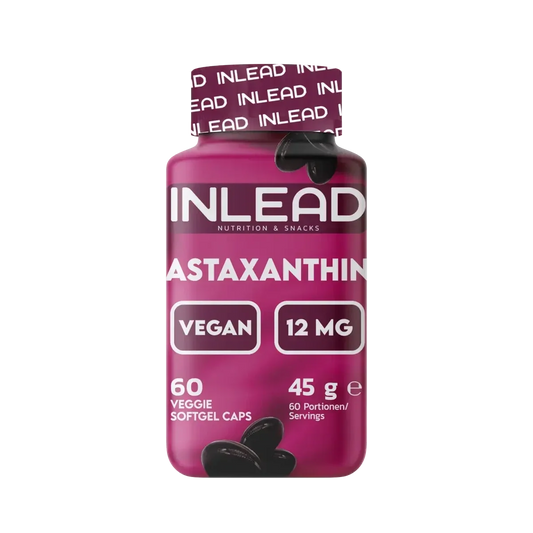 INLEAD Astaxanthin 12mg 60 Kapseln - SHOPOUTLET24. Der Protein und Supplement Dealer