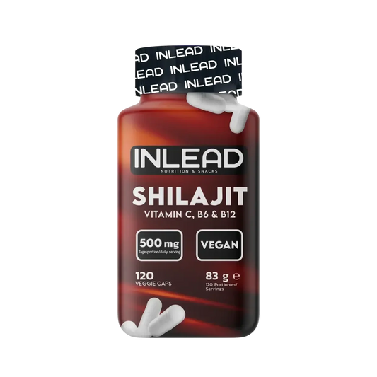 INLEAD Shilajit 500mg 120 Kapseln - SHOPOUTLET24. Der Protein und Supplement Dealer