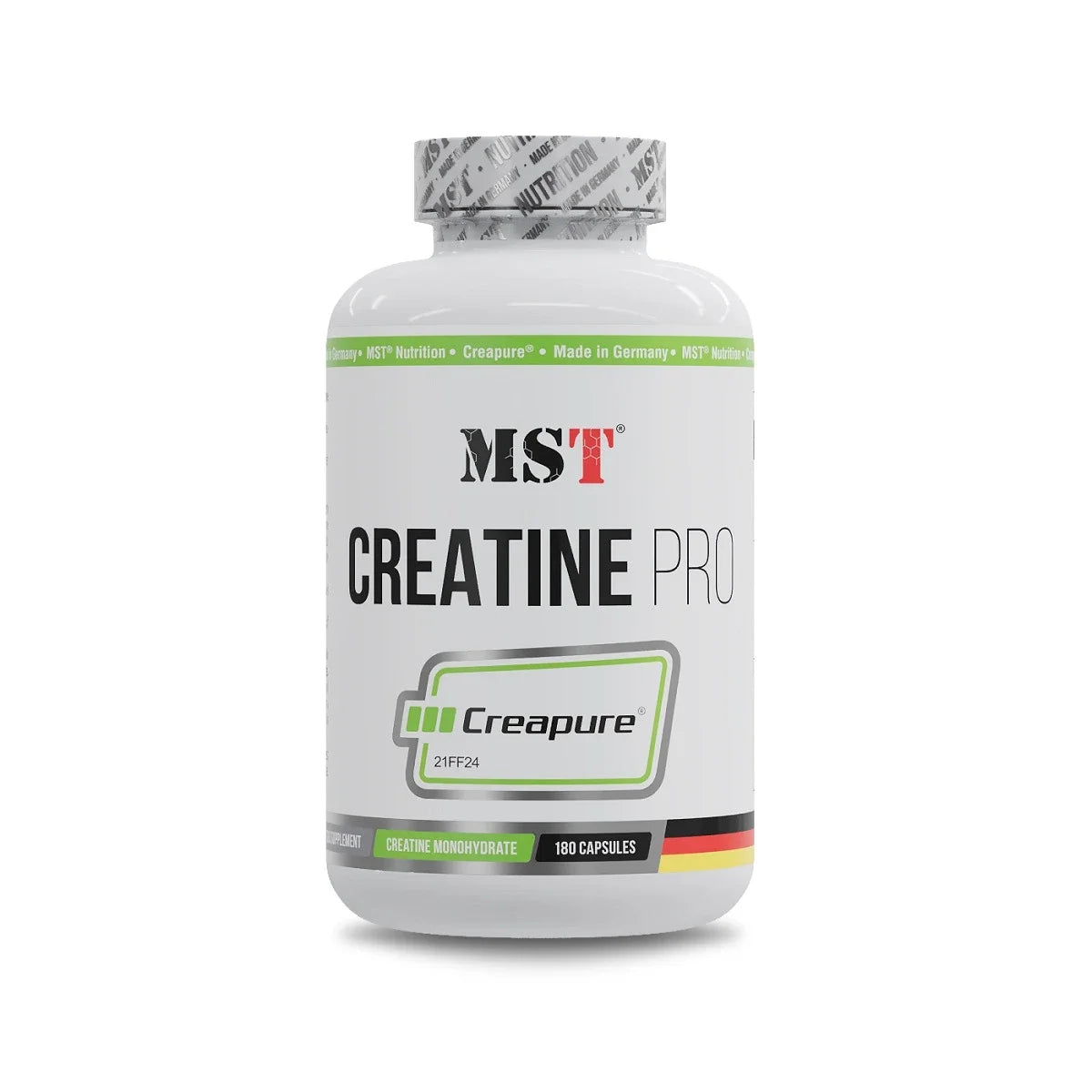 MST - Creatine Pro CREAPURE 180 Kapseln - SHOPOUTLET24. Der Protein und Supplement Dealer