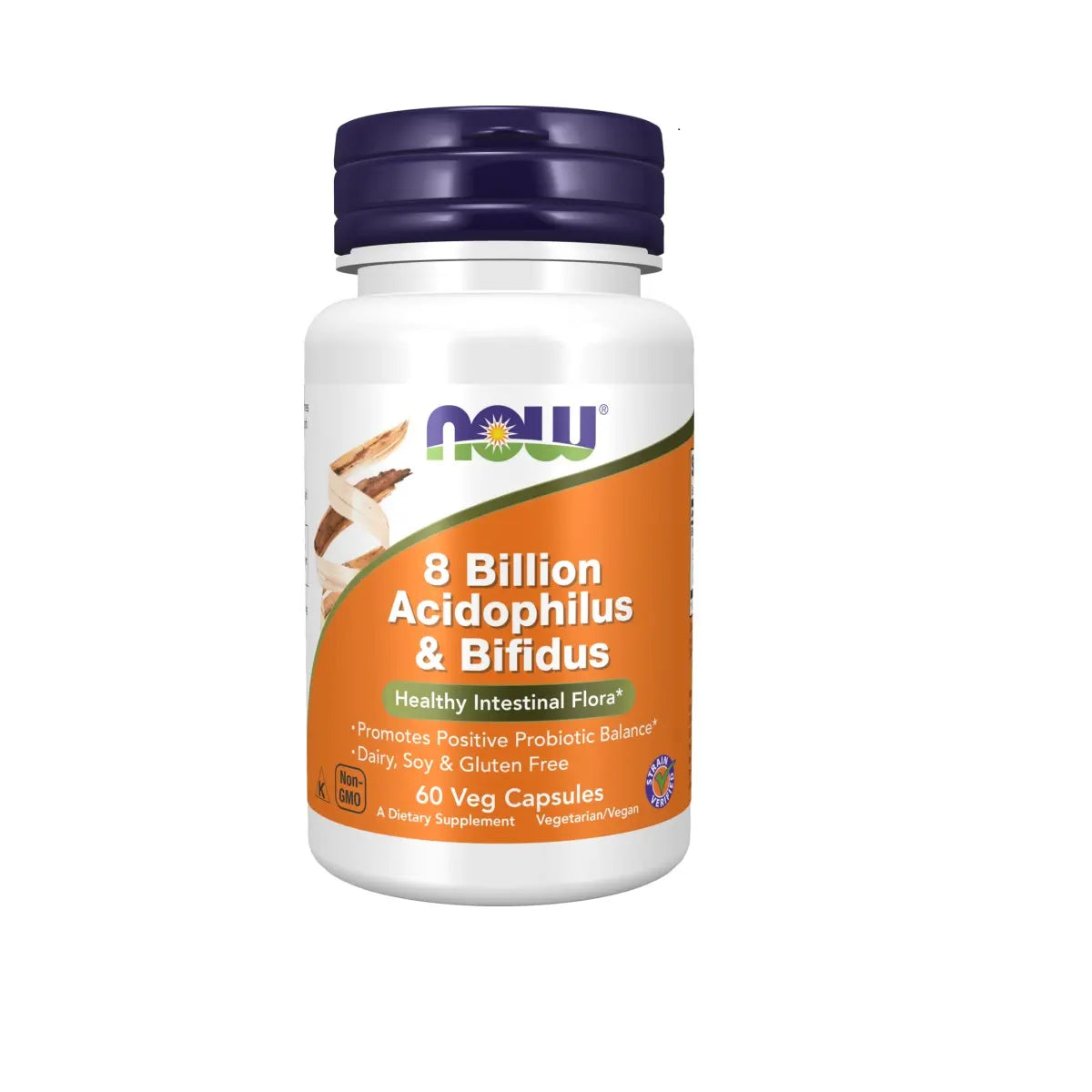 Now Foods 8 Billion Acidophilus & Bifidus 60 veg. Kapseln