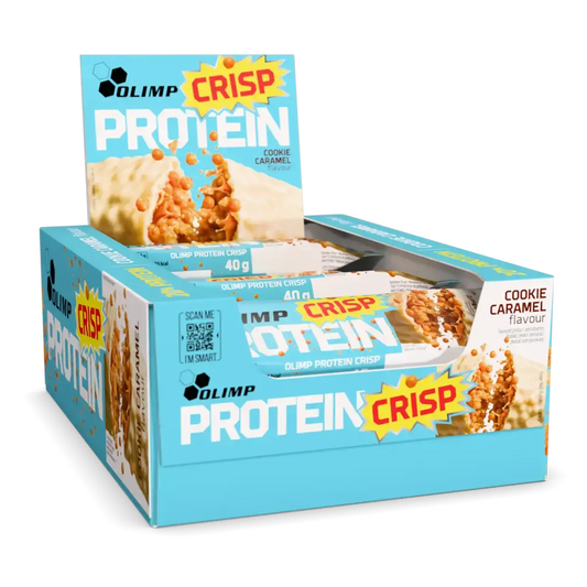 Olimp Protein Crisp Bar Cookie & Caramel 20x 40g - SHOPOUTLET24. Der Protein und Supplement Dealer