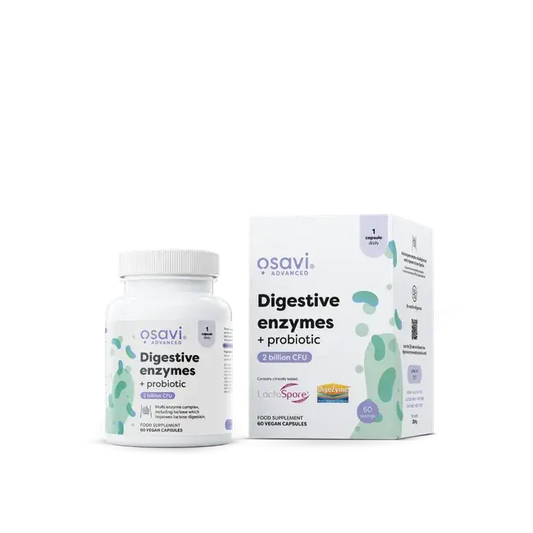 Osavi Digestive enzymes  probiotic 60 Kapseln
