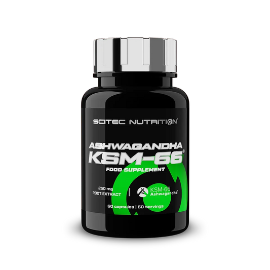 Scitec KSM-66® Ashwagandha 60 Kapseln - SHOPOUTLET24. Der Protein und Supplement Dealer