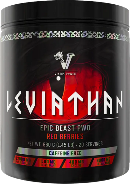 Viking Power - Leviathan Hardcore - Caffeine Free - 660 g