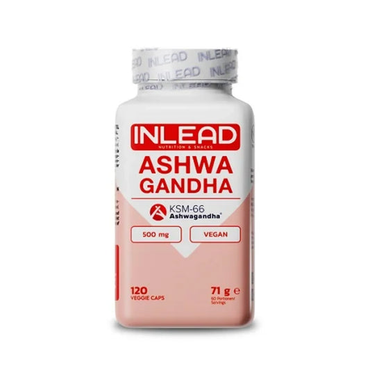INLEAD Ashwagandha KSM-66 120 Kapseln - SHOPOUTLET24. Der Protein und Supplement Dealer