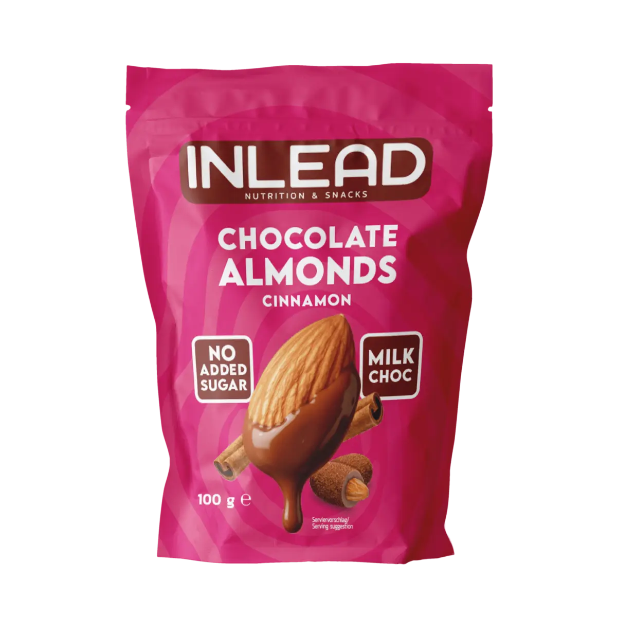 INLEAD Chocolate Almonds 100g - SHOPOUTLET24. Der Protein und Supplement Dealer