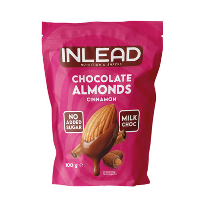 INLEAD Chocolate Almonds 100g - SHOPOUTLET24. Der Protein und Supplement Dealer