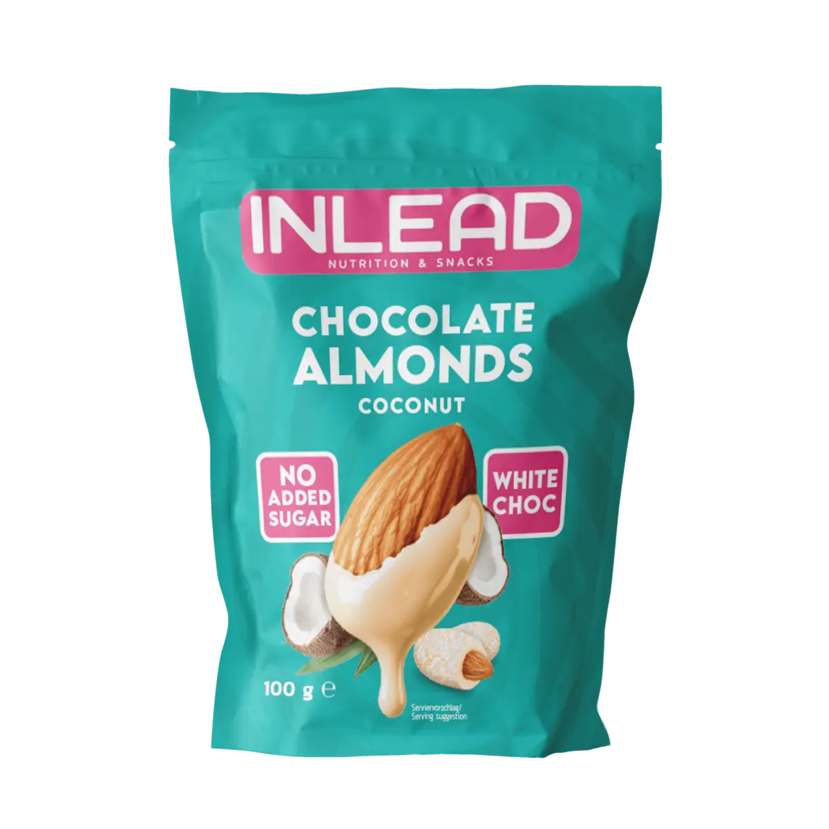 INLEAD Chocolate Almonds 100g - SHOPOUTLET24. Der Protein und Supplement Dealer