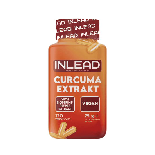 INLEAD Curcuma Extrakt 120 Kapseln - SHOPOUTLET24. Der Protein und Supplement Dealer