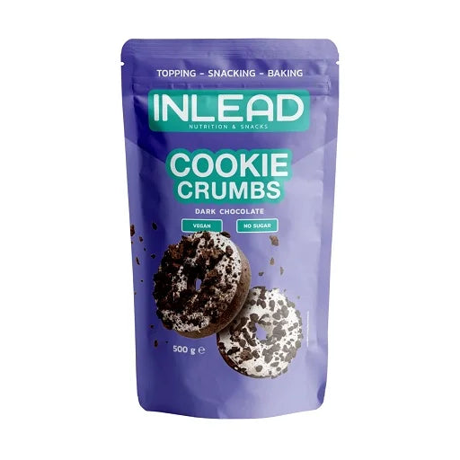 INLEAD Cookie Crumbs 500g - SHOPOUTLET24. Der Protein und Supplement Dealer