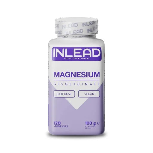 INLEAD Magnesium Bisglycinate 120 Kapseln - SHOPOUTLET24. Der Protein und Supplement Dealer