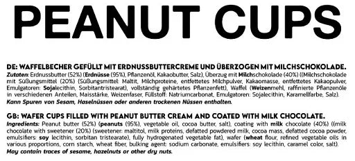 INLEAD Peanut Cups - Karton 15 x 50g - SHOPOUTLET24. Der Protein und Supplement Dealer