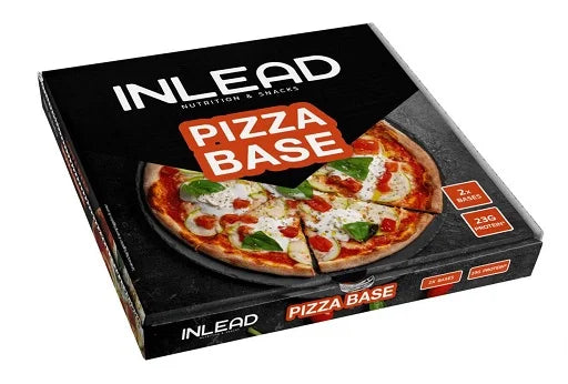 INLEAD Pizza Base 2x125g (2 Böden) - SHOPOUTLET24. Der Protein und Supplement Dealer
