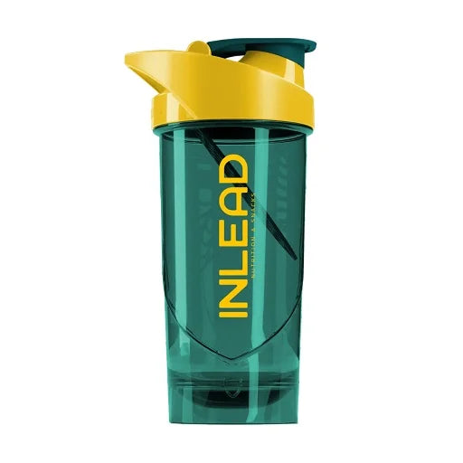 INLEAD Shaker Shieldmixer Green Yellow 700ml - SHOPOUTLET24. Der Protein und Supplement Dealer