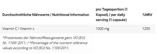 INLEAD Vitamin C 90 Kapseln - SHOPOUTLET24. Der Protein und Supplement Dealer