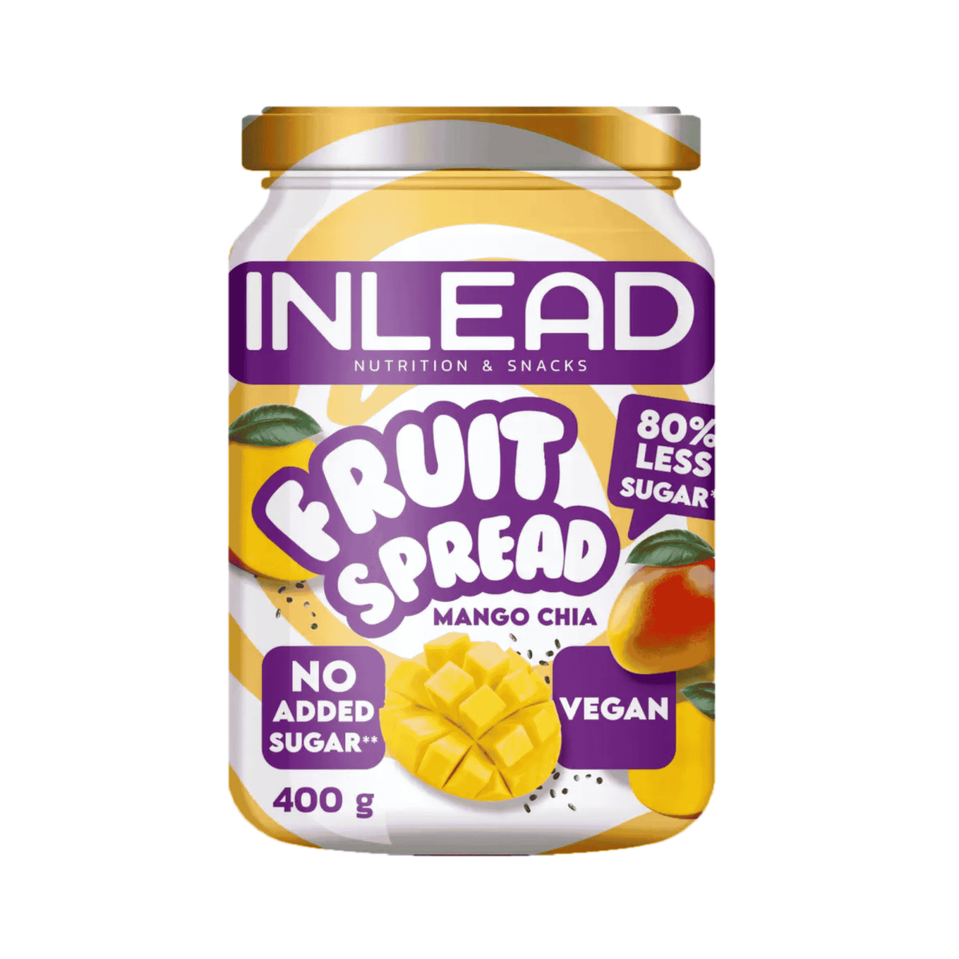 INLEAD Fruit Spread 400g - SHOPOUTLET24. Der Protein und Supplement Dealer