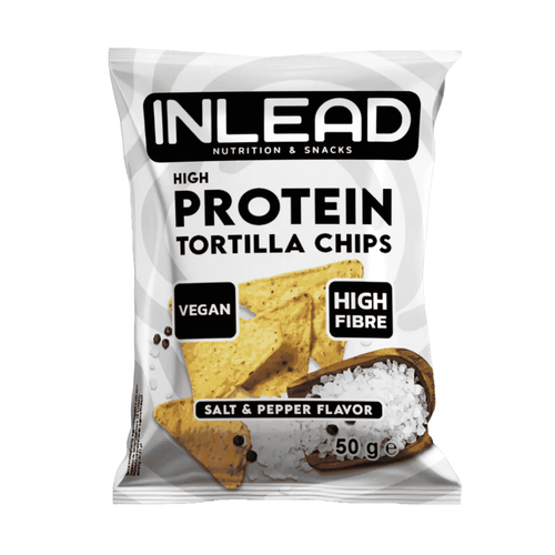 INLEAD High Protein Tortilla Chips 6x50g - SHOPOUTLET24. Der Protein und Supplement Dealer