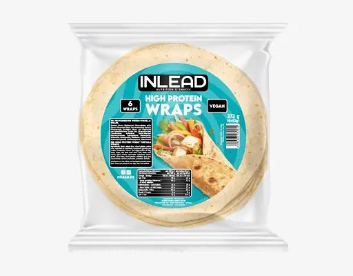 INLEAD High Protein Wraps 6 Stk. - SHOPOUTLET24. Der Protein und Supplement Dealer