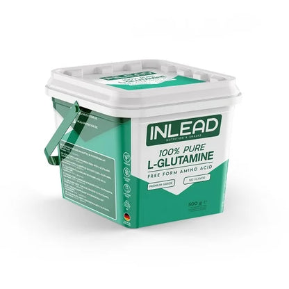 INLEAD L-Glutamine 500g - SHOPOUTLET24. Der Protein und Supplement Dealer