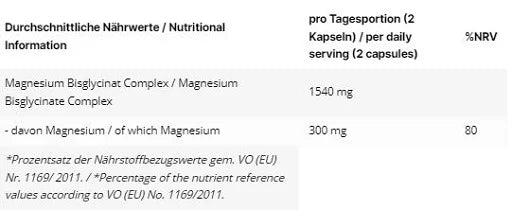 INLEAD Magnesium Bisglycinate 120 Kapseln