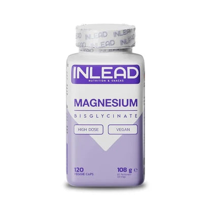 INLEAD Magnesium Bisglycinate 120 Kapseln - SHOPOUTLET24. Der Protein und Supplement Dealer
