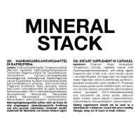 INLEAD Mineral Stack 150 Kapseln - SHOPOUTLET24. Der Protein und Supplement Dealer