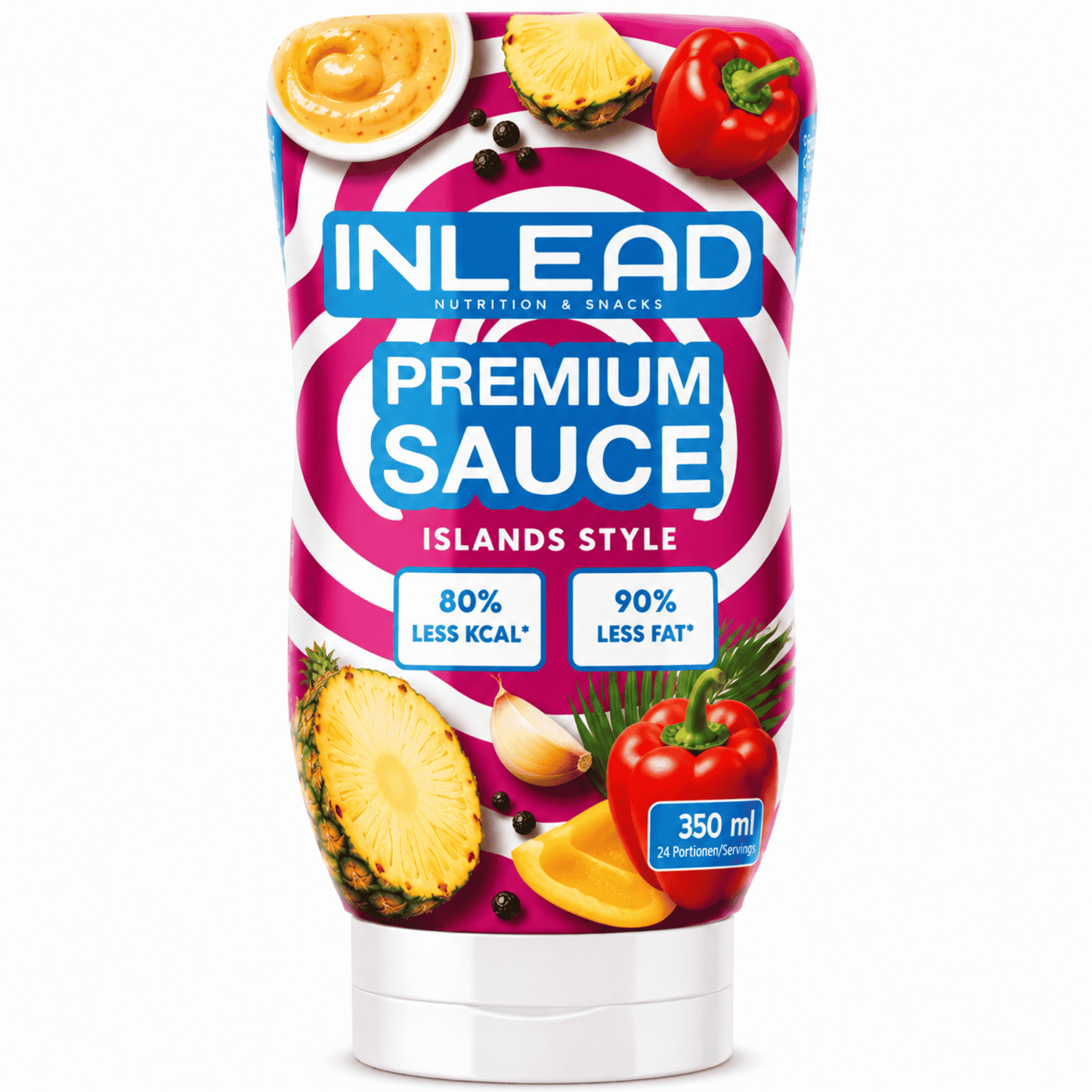 INLEAD Premium Sauce 350ml - SHOPOUTLET24. Der Protein und Supplement Dealer