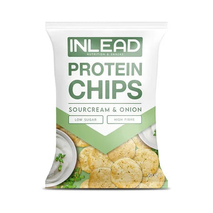 INLEAD Protein Chips - 6x50g - SHOPOUTLET24. Der Protein und Supplement Dealer