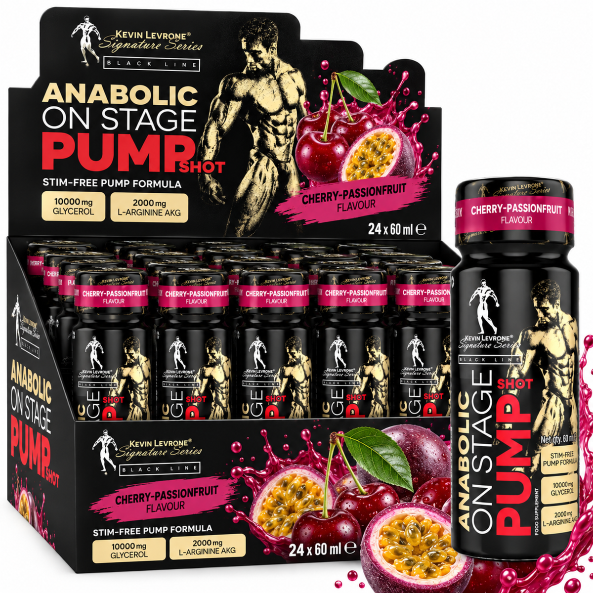 Kevin Levrone Anabolic On Stage Pump Shot 24x60ml